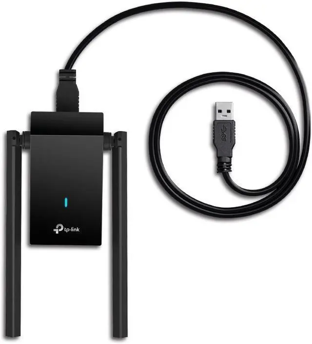 Alt view image 3 of 6 - TP-Link Archer TX20U plus AX1800 Dual Antennas High Gain Wireless USB Adapter IEEE 802.11a/b/g/n/ac/ax AX1800 / Up to 1.8Gbps Wireless Data Rates