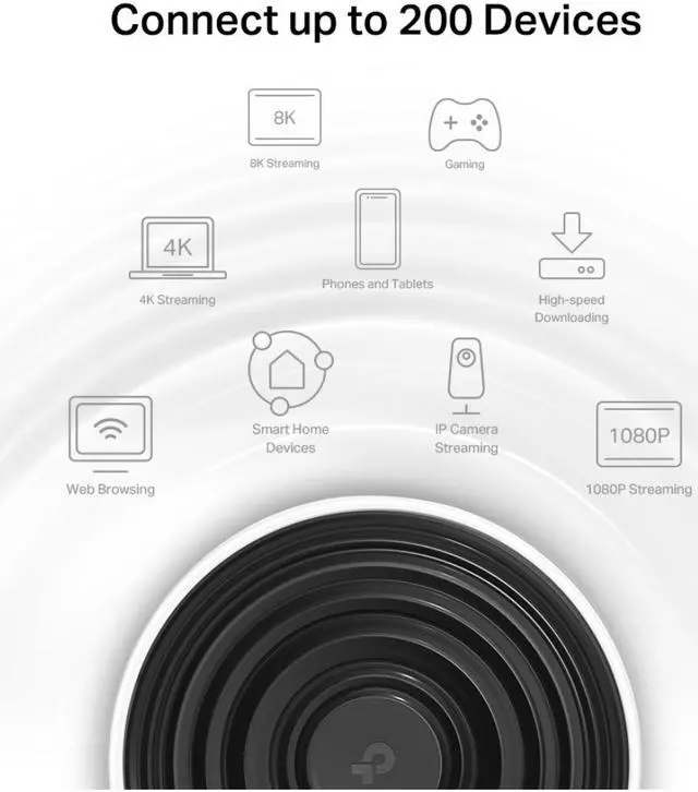 Alt view image 3 of 4 - TP-Link Deco XE75(3-pack) AXE5400 Tri-Band Mesh Wi-Fi 6E System White