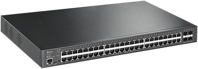 TP-Link JetStream 48-Port Gigabit and 4-Port 10GE SFP+ L2+ Managed