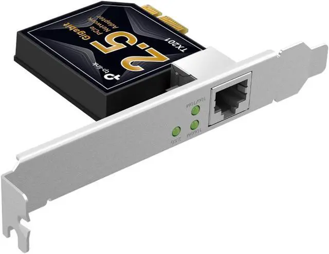 Alt view image 2 of 7 - TP-Link TX201 Interface Cards 2.5Gbps PCI-Express 1 x RJ45