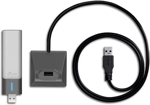 Alt view image 2 of 7 - TP-Link Archer TX20UH AX1800 High Gain Wireless USB Adapter