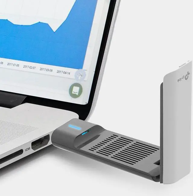 Alt view image 6 of 7 - TP-Link Archer TX20UH AX1800 High Gain Wireless USB Adapter