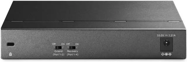 Alt view image 3 of 8 - TP-Link TL-SG1006PP 5-Port Gigabit PoE Switch with 3 PoE+ and 1 PoE++ Ports