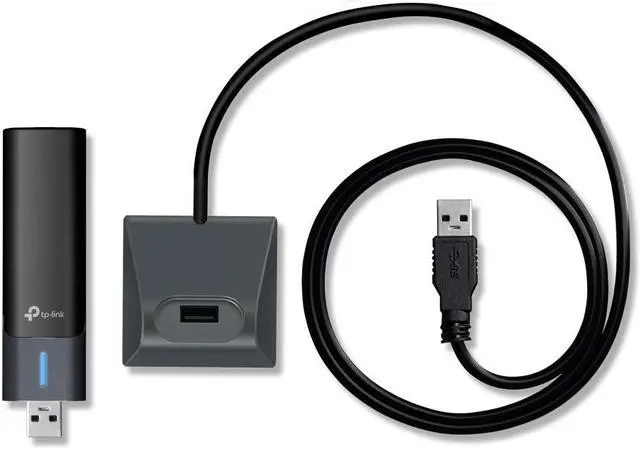Alt view image 3 of 7 - TP-Link AXE5400 WiFi 6E USB Adapter for Desktop PC (Archer TXE70UH) Tri-Band Wireless Network Adapter, Ultra-Low Latency, MU-MIMO, OFDMA, Refined Security, WPA3