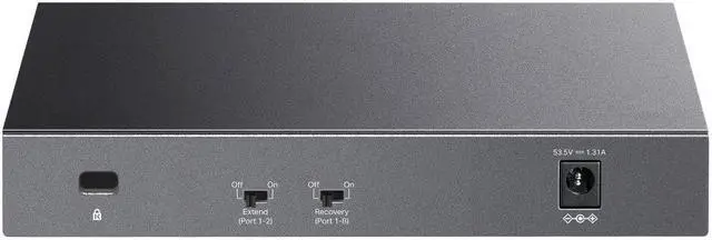 Alt view image 2 of 6 - TP-Link LS108GP | 8-Port PoE Gigabit Ethernet Switch | 8 PoE+ Port @ 62W | Plug & Play | Extend, Priority & Isolation Mode | Desktop/Wall Mount | Silent Operation