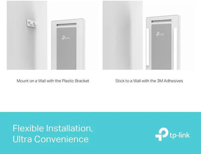 Alt view image 6 of 9 - TP-Link AX3000 Wall-Mounted Wi-Fi 6 Router Archer Air R5 | Ultra-Thin & Compact | Dual Band Wi-Fi | Smart Beamforming Antennas | EasyMesh Compatible | Mounting Materials Included | Homeshield, VPN