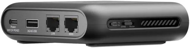 Alt view image 2 of 8 - TP-Link WiFi 6 Travel Router TL-WR1502X | AX1500 Portable Design | Multiple Modes in One | VPN Clients & Server | Captive Portal | USB Tethering & File Sharing | Type-C Power Port | Tether App & Cloud