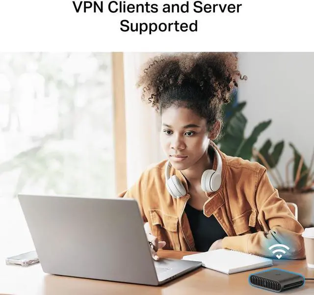 Alt view image 5 of 8 - TP-Link WiFi 6 Travel Router TL-WR1502X | AX1500 Portable Design | Multiple Modes in One | VPN Clients & Server | Captive Portal | USB Tethering & File Sharing | Type-C Power Port | Tether App & Cloud