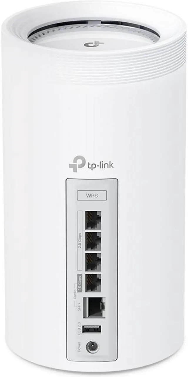 Alt view image 2 of 8 - TP-Link Deco BE75 BE17000 WiFi7 Wireless Tri-Band 1× 10G + 3× 2.5G Whole Home Mesh System