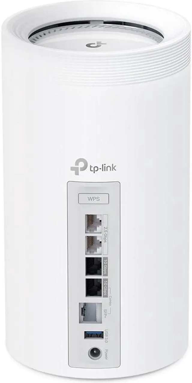 Alt view image 2 of 12 - TP-Link Quad-Band WiFi 7 BE33000 Whole Home Mesh System (Deco BE95) | 16-Stream | 2 × 10G + 2 × 2.5G Ports Wired Backhaul, 12 × High-Gain Antennas | VPN, AI-Roaming, 4×4 MU-MIMO, HomeShield (3-Pack)