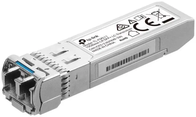 Main image of TP-Link Omada 10GBase-LR SFP+ LC Transceiver, TL-FM511