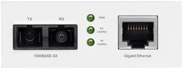 Alt view image 4 of 10 - TP-Link Omada Gigabit Multi-Mode Media Converter, TL-MC102