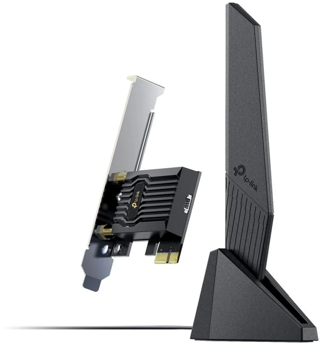 Alt view image 9 of 9 - TP-Link Archer TXE73E AXE5400 Wireless Tri-Band Wi-Fi 6E & Bluetooth 5.3 PCIe Adapter