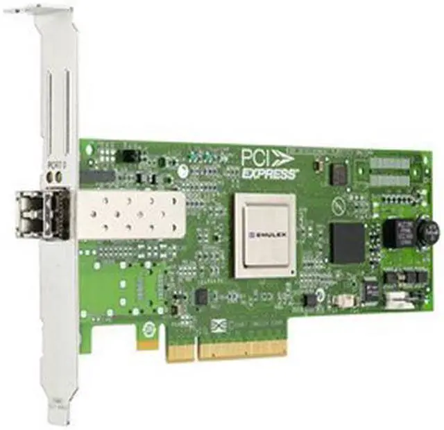 Alt view image 2 of 2 - Emulex LPE12000-M8 Fibre Channel Host Bus Adapter 8.50 Gbps Fibre Channel PCI-Express 1 x LC