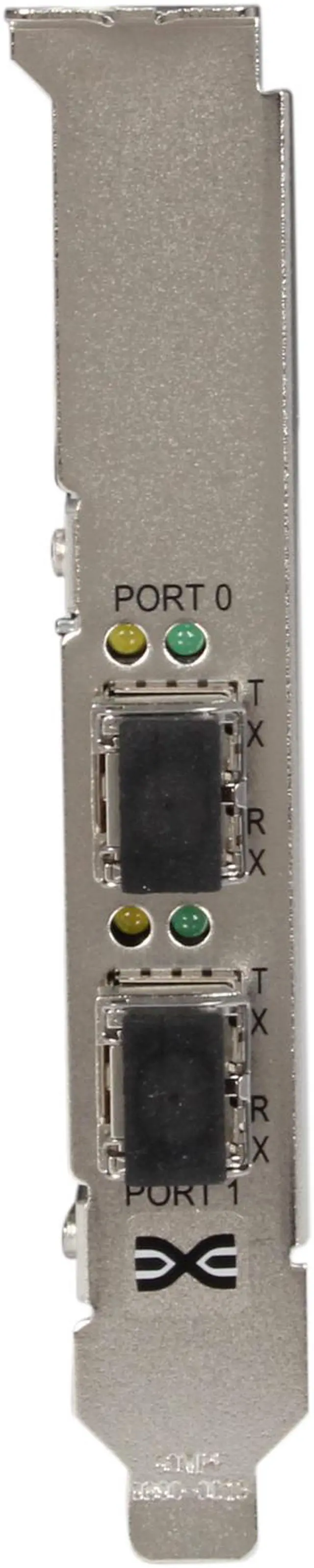 Alt view image 2 of 5 - Emulex OCe11102-NM Dual-channel 10GBase-SR (short reach optical) Network Adapter 10Gbps PCIe Express 2.0 x8 10GBASE-SR short wave lasers with LC type connector