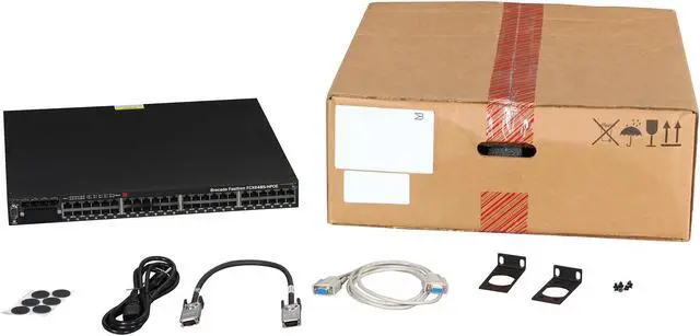 Alt view image 4 of 4 - Brocade FastIron CX FCX648S-HPOE Managed Layer 3 Switch