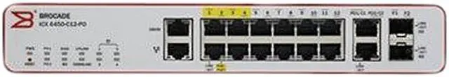 Main image of Brocade ICX6450-C12-PD Managed Switch