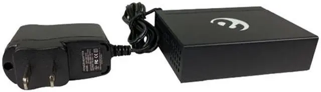 Alt view image 3 of 3 - Amer 5 Port 10/100/1000 Mbps Gigabit Ethernet Desktop Metal Switch