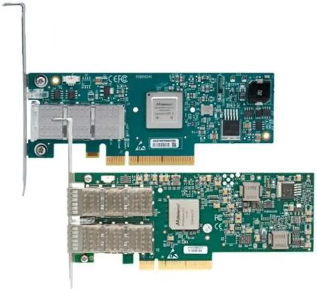Main image of Mellanox MHZH29-XTR ConnectX 2 VPI Network Adapter 40GBS QSFP 10GIGE SFP+ PCI Express 2.0
