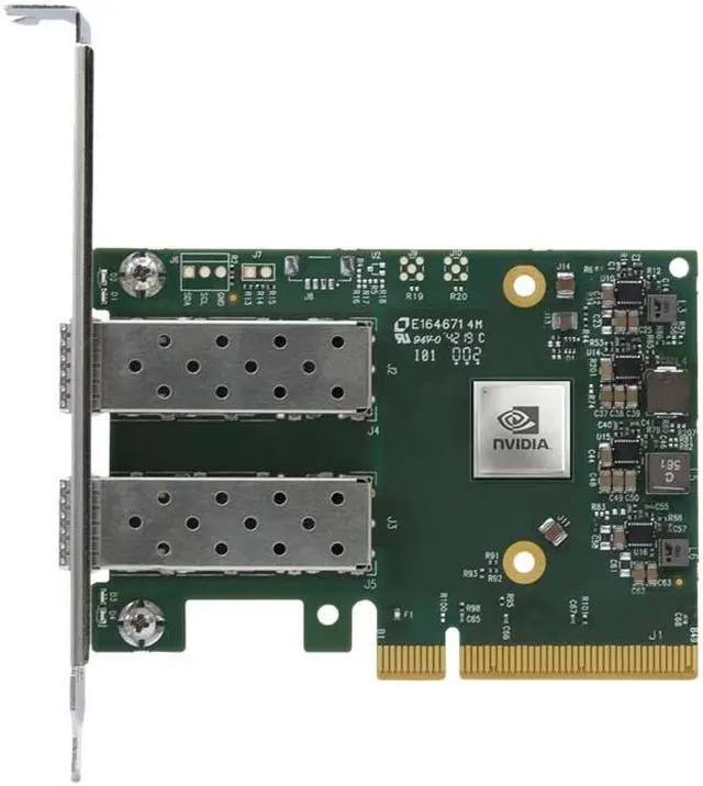 Main image of Mellanox MCX631102AS-ADAT ConnectX-6 Lx EN Adapter Card 25Gbps PCIe 4.0 x8 2 x SFP28