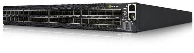 Main image of Mellanox Quantum QM8700 - Switch - smart - 40 x HDR InfiniBand QSFP56 - front to back airflow - rack-mountable