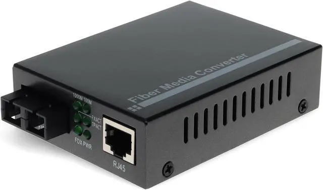 Main image of AddOn 10/100/1000Base-TX(RJ-45) to 1000Base-LX(SC) SMF 1310nm 20km Media Converter