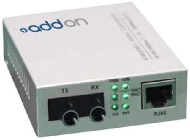 Main image of AddOn - Network Upgrades Media Converter 1000BTX-1000BLX 10/100/1000B-T 1310NM SMF ST 20km