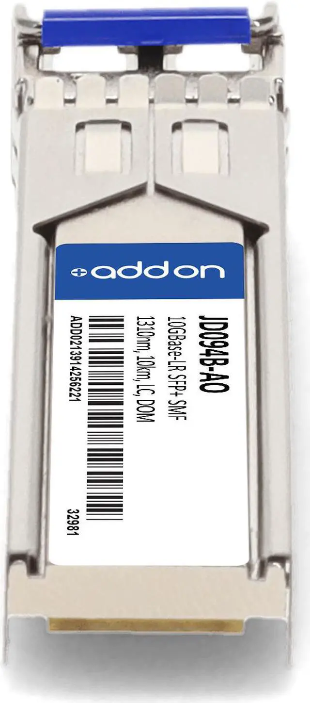 Alt view image 4 of 8 - P® JD094B Compatible TAA 10GBase-LR SFP+ Transceiver (SMF, 1310nm, 10km, LC, DOM)