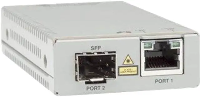 Main image of Allied Telesis AT-MMC2000/SP-960 Gigabit Ethernet to SFP Mini Media and Rate Converter 10/100/1000Base-T