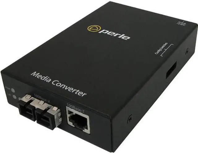 Main image of Perle S-100-M2SC2 Fast Ethernet Stand-Alone Media Converter