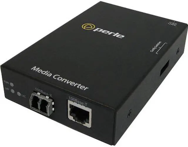 Main image of Perle S-100-S2LC20 Fast Ethernet Stand-Alone Media Converter