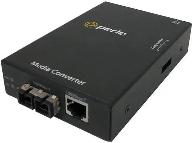 Main image of Perle S-1000-S2SC10 Gigabit Ethernet Stand-Alone Media Converter