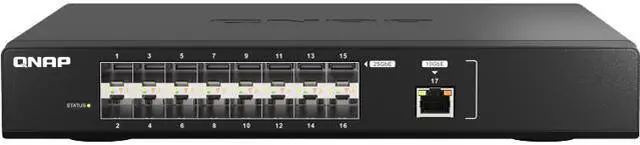 Main image of Qnap QSW-M5216-1T-US Managed Ultra-high-speed 25GbE Fiber Managed Switch