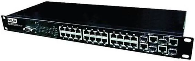 Main image of Transition Networks MIL-SM24T4DPA Gigabit Ethernet Switch