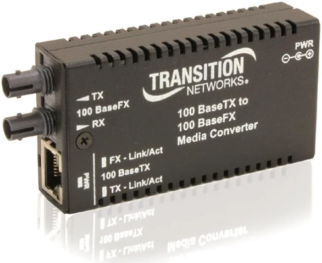 Main image of Transition Networks Mini Fast Ethernet Media Converter