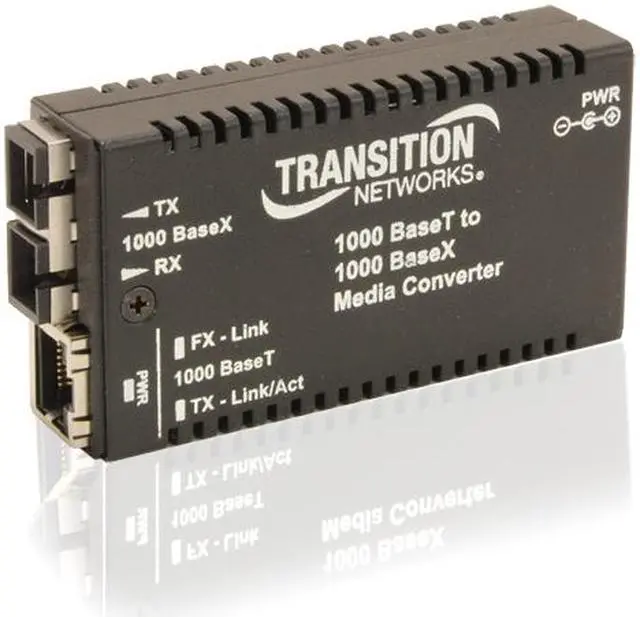 Main image of Transition Networks Mini Gigabit Ethernet Media Converter