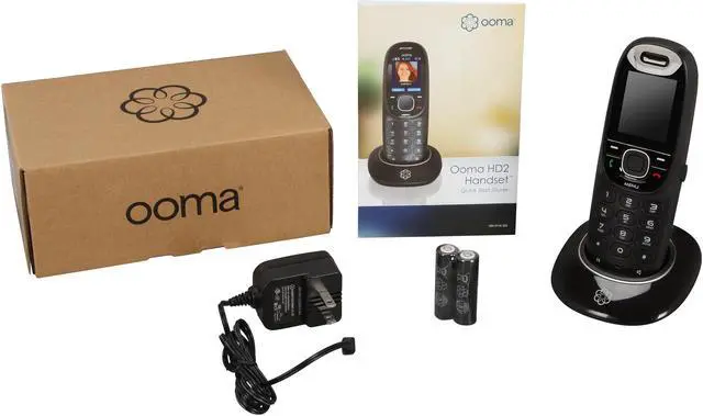 Alt view image 10 of 10 - Ooma HD2 Handset VoIP Phone and Device