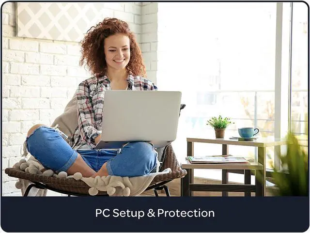 Main image of Remote PC Setup & Protection with Unlimited 24/7 Technical Support for 90 Days Phone or Chat