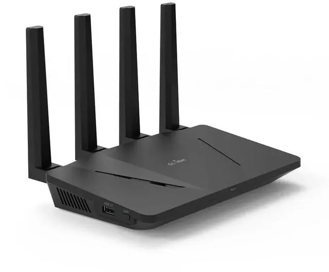 Main image of GL.iNet GL-AX1800(Flint) WiFi 6 Router -Dual Band Gigabit Wireless Internet Router | 5 x 1G Ethernet Ports | Up to 120 Devices | OpenVpn&WireGuard | Wi-Fi 6 1.8 Gbps, 5 Gigabit ports, 120 devices, WireGuard 500 Mbps, AdGuard Home, WPA3, eas
