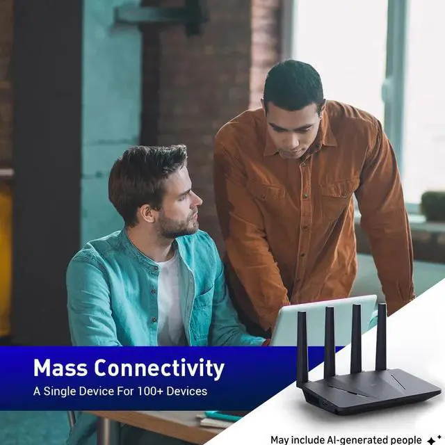 Alt view image 11 of 14 - GL.iNet GL-AX1800(Flint) WiFi 6 Router -Dual Band Gigabit Wireless Internet Router | 5 x 1G Ethernet Ports | Up to 120 Devices | OpenVpn&WireGuard | Wi-Fi 6 1.8 Gbps, 5 Gigabit ports, 120 devices, WireGuard 500 Mbps, AdGuard Home, WPA3, eas