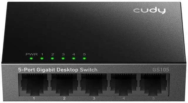 Main image of Cudy 5-Port Gigabit Unmanaged Switch GS105