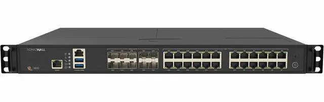Main image of SonicWall NSa 3800 Firewall w/ Secure Upgrade (3-Year Advanced Protection Security Suite) and 1 Year CSE (3 & Free program) | 03-SSC-4671