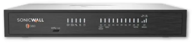 Main image of SonicWall TZ 380 Firewall (Gen 8) w/ Total Secure (1-Year Advanced Protection Security Suite) | 03-SSC-6945