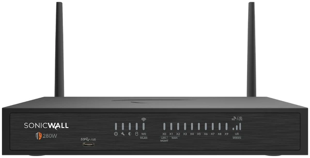 Main image of SonicWall TZ280 Firewall (Gen 8), w/ Secure Upgrade Plus (3-Year Advanced Protection Security Suite) | 03-SSC-9322