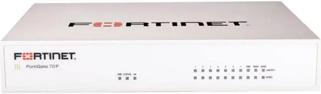 Main image of Fortinet FortiGate FG-70F Network Security/Firewall  FG-70F-BDL-950-36