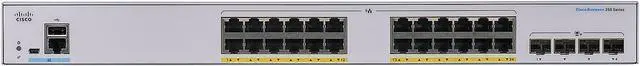 Main image of CISCO CBS250-24P-4X-NA Managed Switch