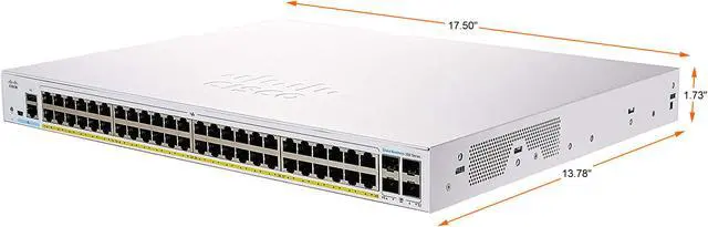 Alt view image 2 of 2 - CBS250-48P-4X-NA Managed Switch