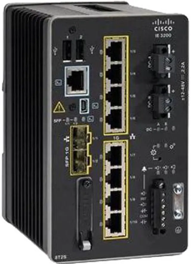 Main image of CISCO IE-3200-8T2S-E Managed Catalyst IE3200 w/ 8 GE Copper and 2 GE SFP, Fixed System, Network Essentials