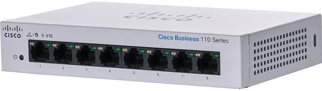 CISCO CBS110-8T-D-NA 110 Series Unmanaged Switches - Newegg.com