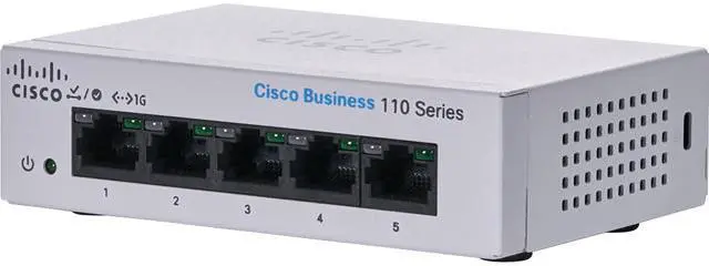 Main image of CISCO CBS110-5T-D-NA Unmanaged 110 Series Unmanaged Switches